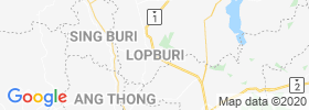 Lop Buri map